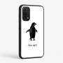 כיסוי בעיצוב אישי עם השם שלך לדגם - Motorola Moto G05 4G בעיצוב פינגווין