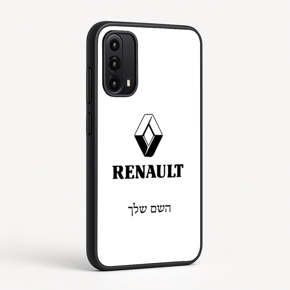 כיסוי בעיצוב אישי עם השם שלך לדגם - Motorola Moto G05 4G בעיצוב רנו