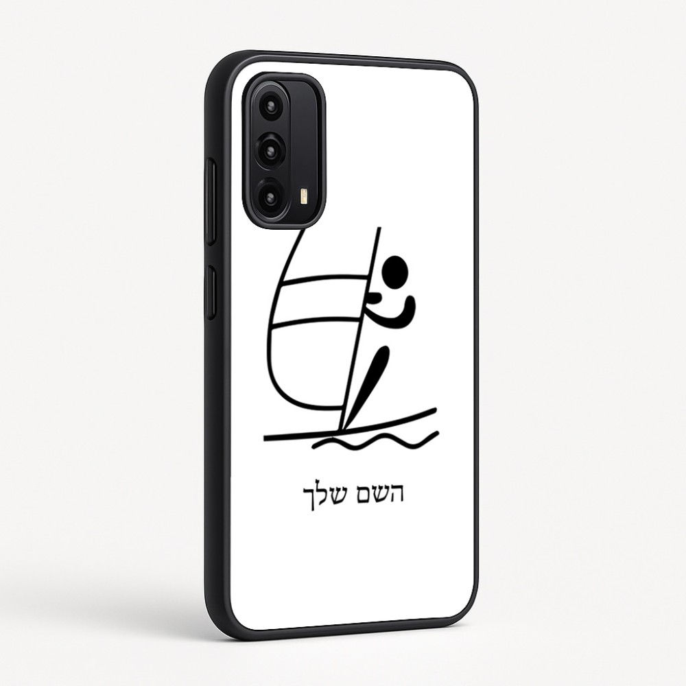 כיסוי בעיצוב אישי עם השם שלך לדגם - Motorola Moto G05 4G בעיצוב שייט אולימפי