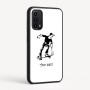 כיסוי בעיצוב אישי עם השם שלך לדגם - Motorola Moto G05 4G בעיצוב ילד סקייטבורד