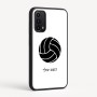 כיסוי בעיצוב אישי עם השם שלך לדגם - Motorola Moto G05 4G בעיצוב כדור כדורעף