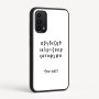 כיסוי בעיצוב אישי עם השם שלך לדגם - Motorola Moto G05 4G בעיצוב האלפבית היווני