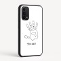 כיסוי בעיצוב אישי עם השם שלך לדגם - Motorola Moto G05 4G בעיצוב יד
