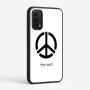 כיסוי בעיצוב אישי עם השם שלך לדגם - Motorola Moto G05 4G בעיצוב סמל השלום