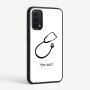כיסוי בעיצוב אישי עם השם שלך לדגם - Motorola Moto G05 4G בעיצוב סטטוסקופ רופא