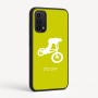 כיסוי בעיצוב אישי עם השם שלך לדגם - Motorola Moto G05 4G בעיצוב רוכב אופניים