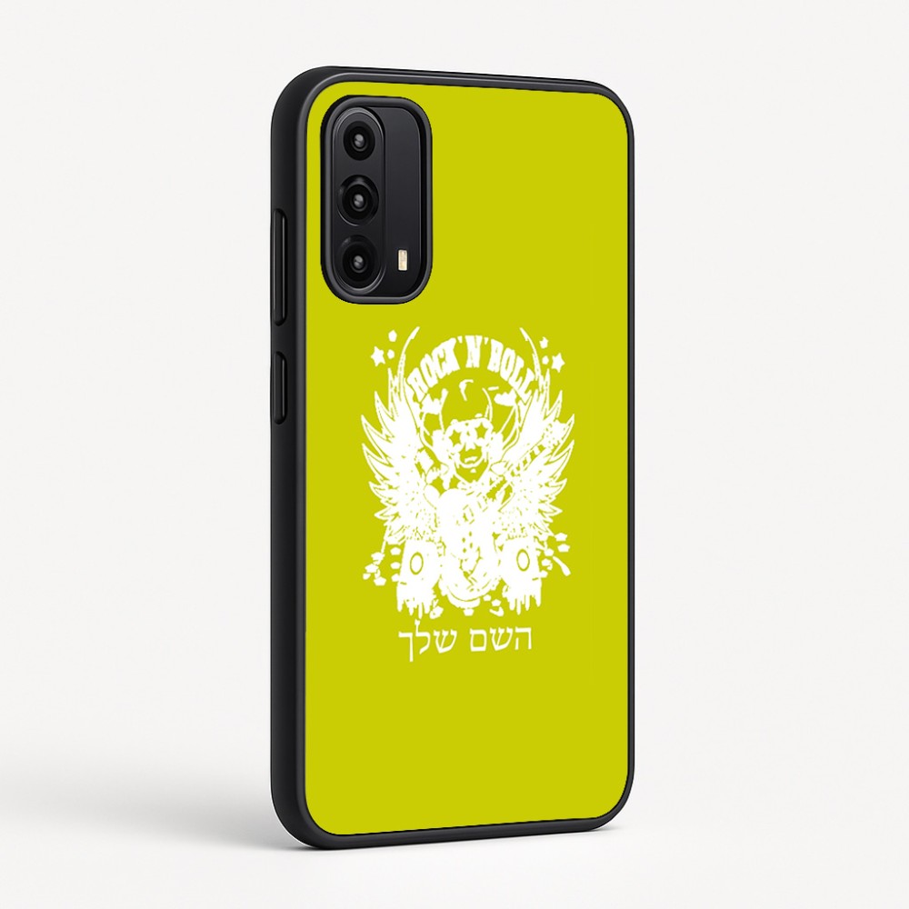 כיסוי בעיצוב אישי עם השם שלך לדגם - Motorola Moto G05 4G בעיצוב רוקנרול