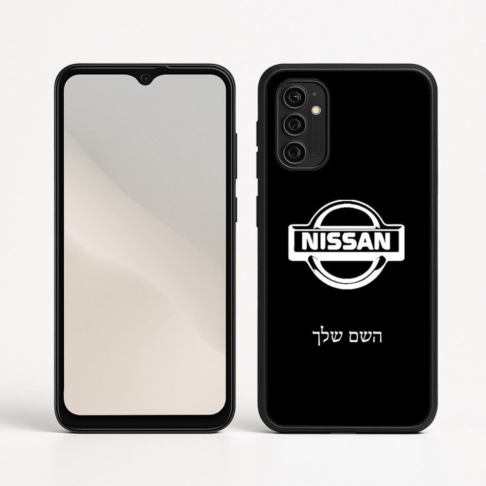 כיסוי בעיצוב אישי עם השם שלך לדגם - Motorola Moto G05 4G בעיצוב ניסאן