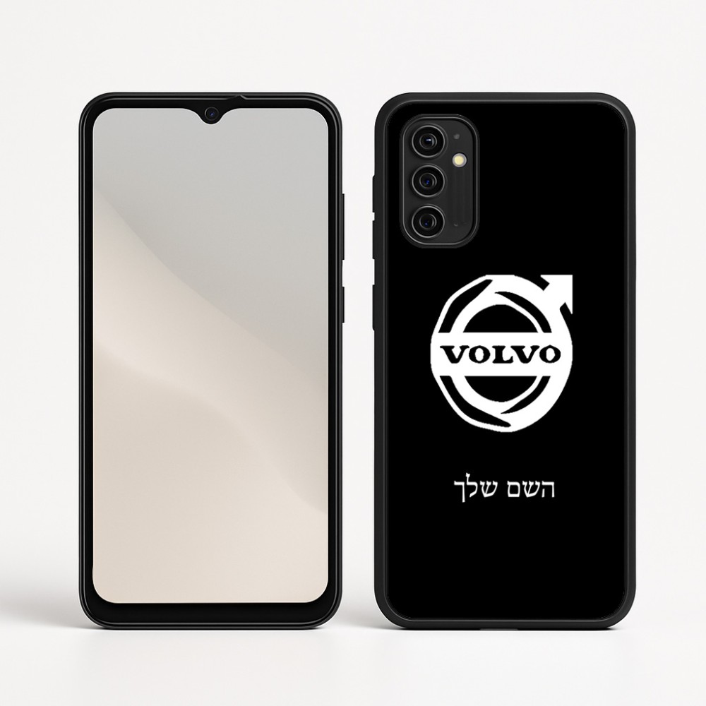 כיסוי בעיצוב אישי עם השם שלך לדגם - Motorola Moto G05 4G בעיצוב וולוו