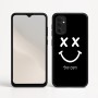 כיסוי בעיצוב אישי עם השם שלך לדגם - Motorola Moto G05 4G בעיצוב סמיילי