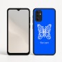 כיסוי בעיצוב אישי עם השם שלך לדגם - Motorola Moto G05 4G בעיצוב פרפר