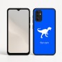 כיסוי בעיצוב אישי עם השם שלך לדגם - Motorola Moto G05 4G בעיצוב דינוזאור
