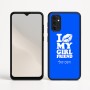 כיסוי בעיצוב אישי עם השם שלך לדגם - Motorola Moto G05 4G בעיצוב לנשק את החברה שלי