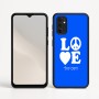 כיסוי בעיצוב אישי עם השם שלך לדגם - Motorola Moto G05 4G בעיצוב אהבה