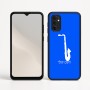 כיסוי בעיצוב אישי עם השם שלך לדגם - Motorola Moto G05 4G בעיצוב סקסופון