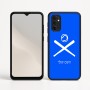 כיסוי בעיצוב אישי עם השם שלך לדגם - Motorola Moto G05 4G בעיצוב כדור בסיס