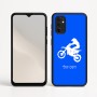 כיסוי בעיצוב אישי עם השם שלך לדגם - Motorola Moto G05 4G בעיצוב מוטוקרוס