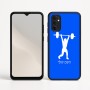 כיסוי בעיצוב אישי עם השם שלך לדגם - Motorola Moto G05 4G בעיצוב הרמת משקולות