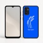 כיסוי בעיצוב אישי עם השם שלך לדגם - Motorola Moto G05 4G בעיצוב חיטה גלית זהב