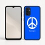 כיסוי בעיצוב אישי עם השם שלך לדגם - Motorola Moto G05 4G בעיצוב סמל השלום