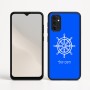 כיסוי בעיצוב אישי עם השם שלך לדגם - Motorola Moto G05 4G בעיצוב הגה - קפטן - ים