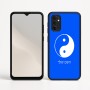 כיסוי בעיצוב אישי עם השם שלך לדגם - Motorola Moto G05 4G בעיצוב סמל יינג יאנג