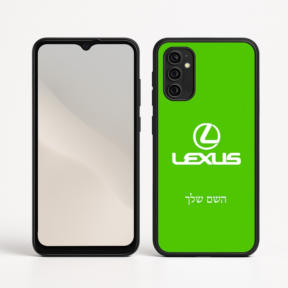 כיסוי בעיצוב אישי עם השם שלך לדגם - Motorola Moto G05 4G בעיצוב לקסוס