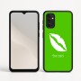 כיסוי בעיצוב אישי עם השם שלך לדגם - Motorola Moto G05 4G בעיצוב שפתיים - נשיקה