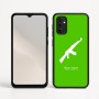 כיסוי בעיצוב אישי עם השם שלך לדגם - Motorola Moto G05 4G בעיצוב אק 47