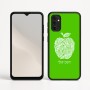 כיסוי בעיצוב אישי עם השם שלך לדגם - Motorola Moto G05 4G בעיצוב הדפס תפוח