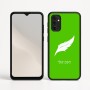 כיסוי בעיצוב אישי עם השם שלך לדגם - Motorola Moto G05 4G בעיצוב נוצת נוצה