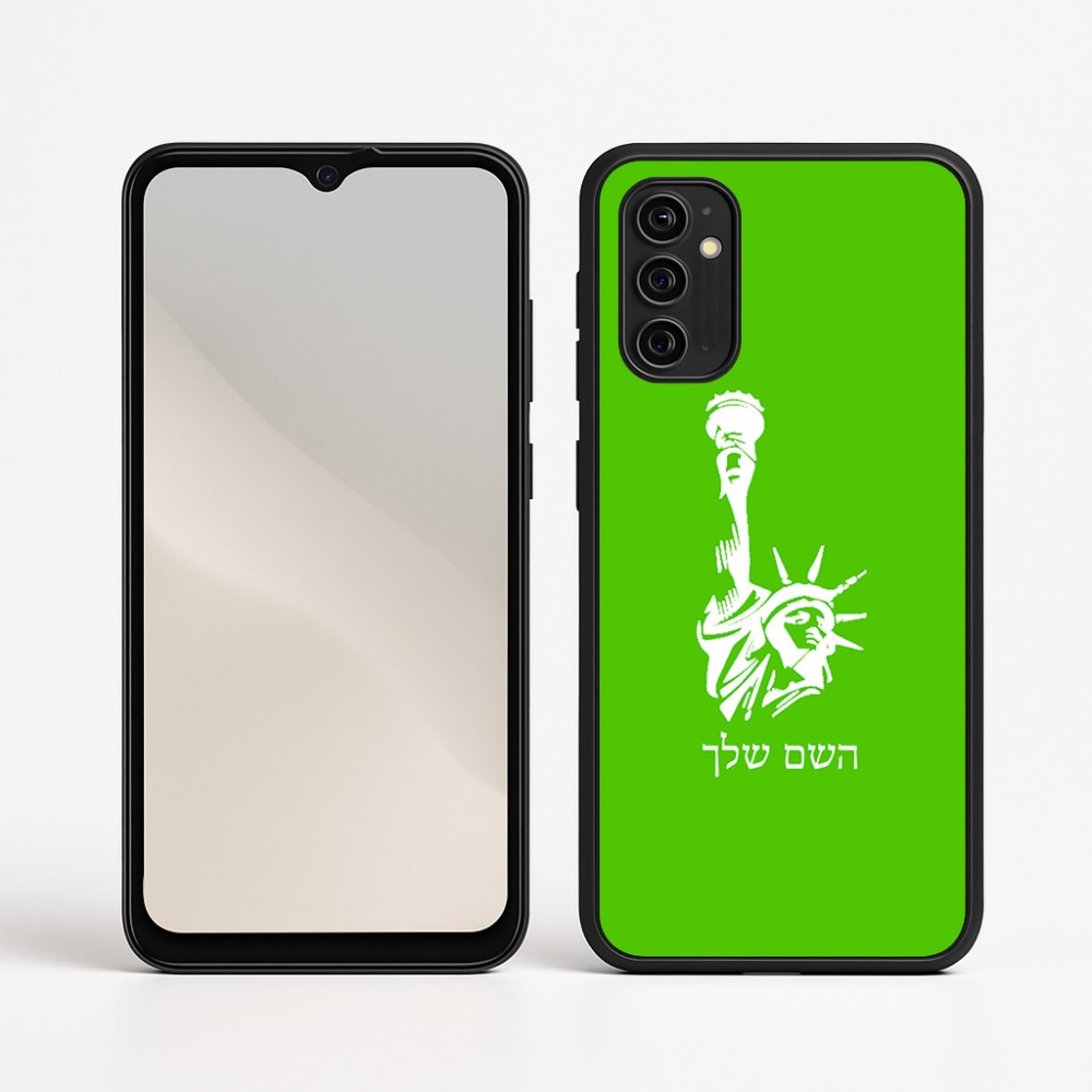 כיסוי בעיצוב אישי עם השם שלך לדגם - Motorola Moto G05 4G בעיצוב פסל החירות