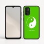 כיסוי בעיצוב אישי עם השם שלך לדגם - Motorola Moto G05 4G בעיצוב סמל יינג יאנג