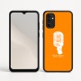 כיסוי בעיצוב אישי עם השם שלך לדגם - Motorola Moto G05 4G בעיצוב מיקרופון