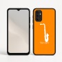 כיסוי בעיצוב אישי עם השם שלך לדגם - Motorola Moto G05 4G בעיצוב סקסופון