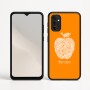 כיסוי בעיצוב אישי עם השם שלך לדגם - Motorola Moto G05 4G בעיצוב הדפס תפוח