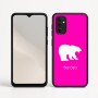 כיסוי בעיצוב אישי עם השם שלך לדגם - Motorola Moto G05 4G בעיצוב דוב