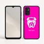 כיסוי בעיצוב אישי עם השם שלך לדגם - Motorola Moto G05 4G בעיצוב פרצוף בולדוג