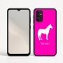 כיסוי בעיצוב אישי עם השם שלך לדגם - Motorola Moto G05 4G בעיצוב סוס