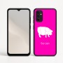 כיסוי בעיצוב אישי עם השם שלך לדגם - Motorola Moto G05 4G בעיצוב חזיר