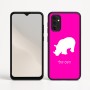 כיסוי בעיצוב אישי עם השם שלך לדגם - Motorola Moto G05 4G בעיצוב קרנף