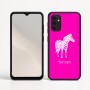 כיסוי בעיצוב אישי עם השם שלך לדגם - Motorola Moto G05 4G בעיצוב זברה