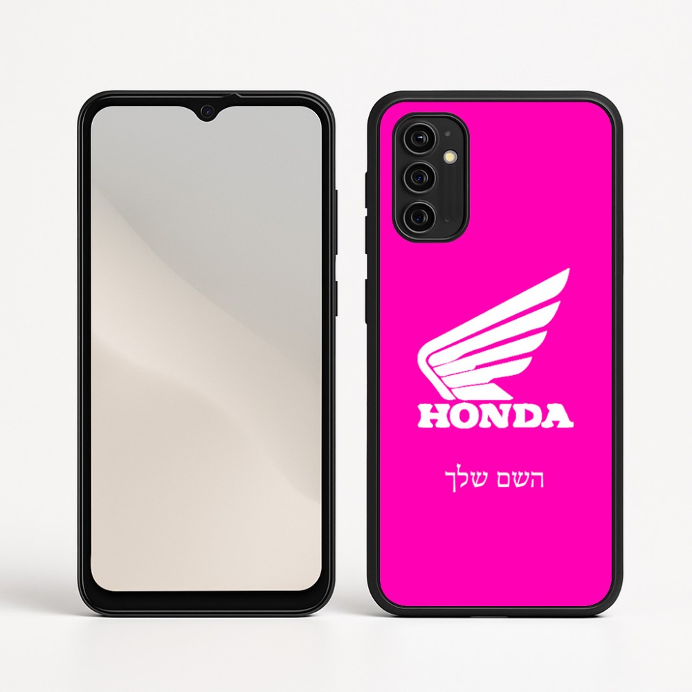 כיסוי בעיצוב אישי עם השם שלך לדגם - Motorola Moto G05 4G בעיצוב הונדה