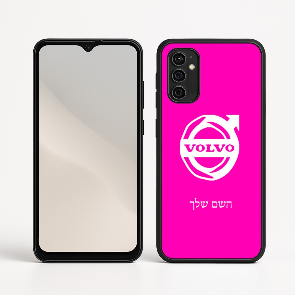 כיסוי בעיצוב אישי עם השם שלך לדגם - Motorola Moto G05 4G בעיצוב וולוו