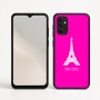 כיסוי בעיצוב אישי עם השם שלך לדגם - Motorola Moto G05 4G בעיצוב מגדל אייפל