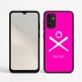כיסוי בעיצוב אישי עם השם שלך לדגם - Motorola Moto G05 4G בעיצוב כדור בסיס