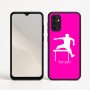 כיסוי בעיצוב אישי עם השם שלך לדגם - Motorola Moto G05 4G בעיצוב קפיצת משוכות