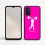 כיסוי בעיצוב אישי עם השם שלך לדגם - Motorola Moto G05 4G בעיצוב הרמת משקולות