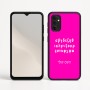 כיסוי בעיצוב אישי עם השם שלך לדגם - Motorola Moto G05 4G בעיצוב האלפבית היווני