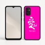 כיסוי בעיצוב אישי עם השם שלך לדגם - Motorola Moto G05 4G בעיצוב אהבה באותיות יפניות